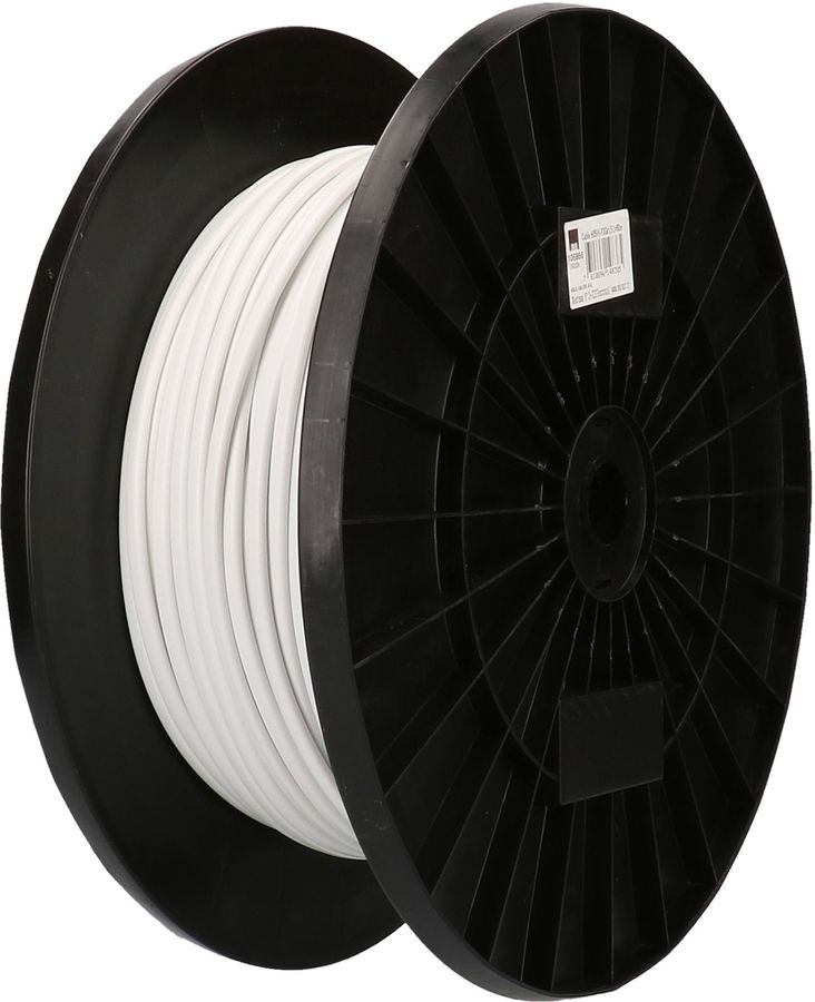 Câble TDF 2x1,0mm2 blanc