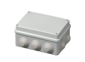 boîte de dérivation 150x110x70mm AP vide +membranes d'ét. IP55 gr