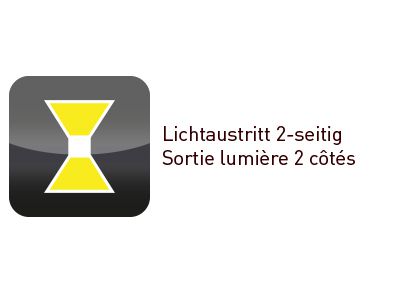 LED-Wandleuchte WALL-FLAT weiss RAL9003