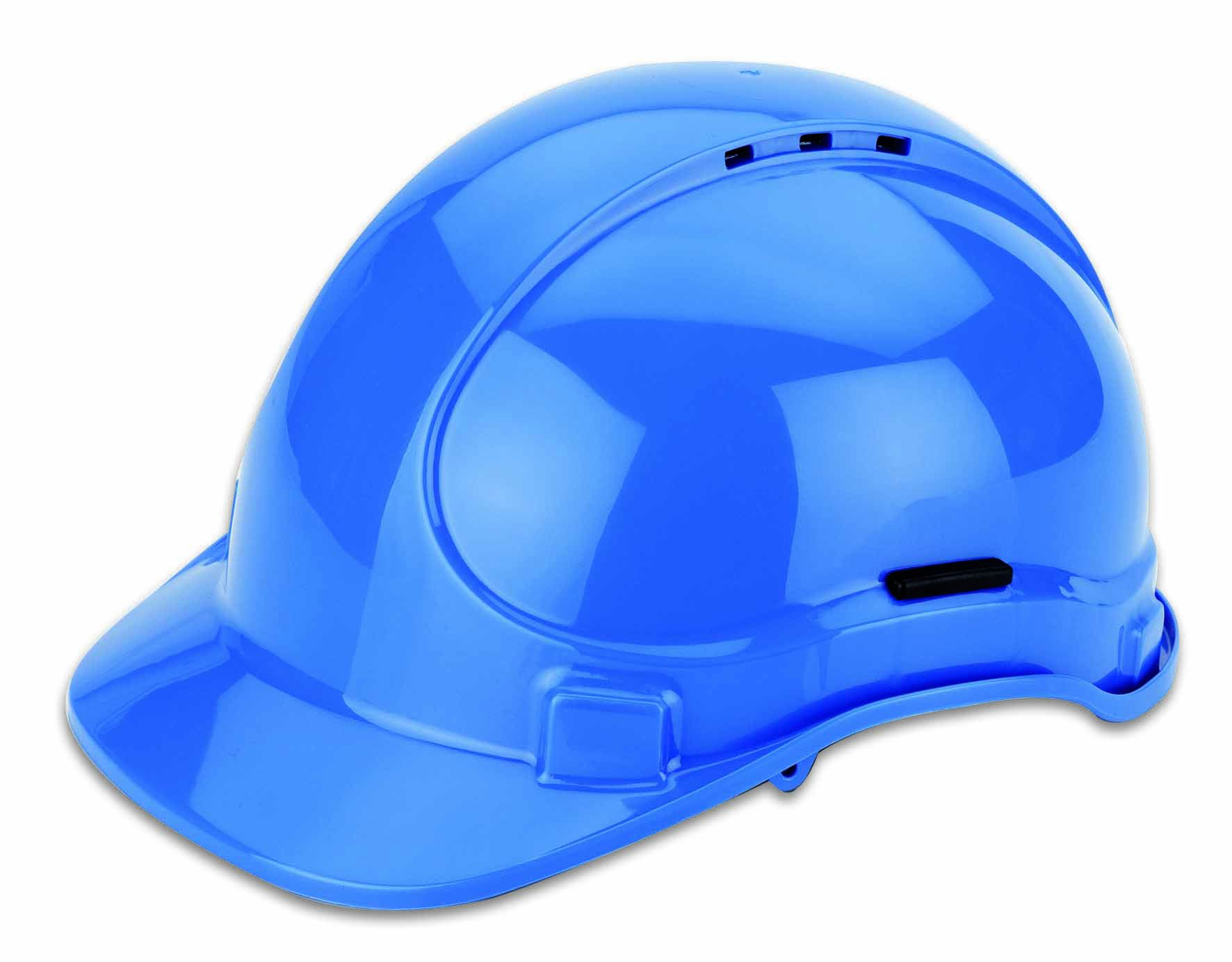 Elektriker- und Industrie-Schutzhelm, blau