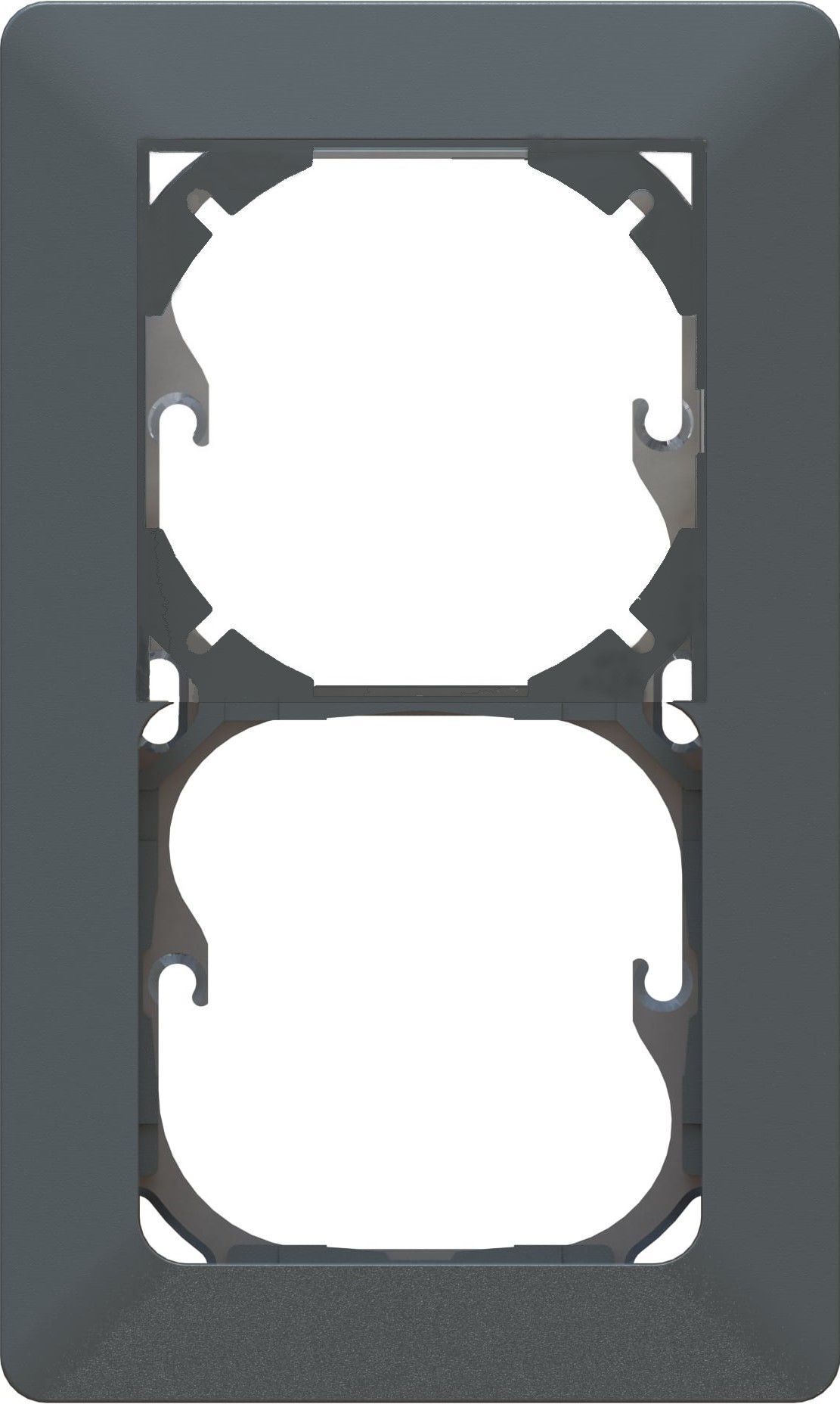 linea di testa INC 2x1 60x60 perpendicolare priamos antracite