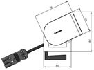 SUPRA Steckdoseneinheit weiss 1x Typ 13 1x USB-C 60W 1x USB A/C