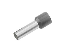 Isolierte Aderendhülse 4mm² x 12mm grau