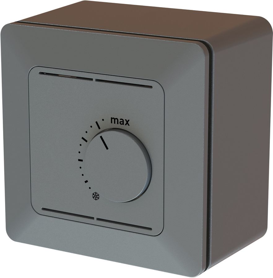Raumthermostat AP priamos anthrazit