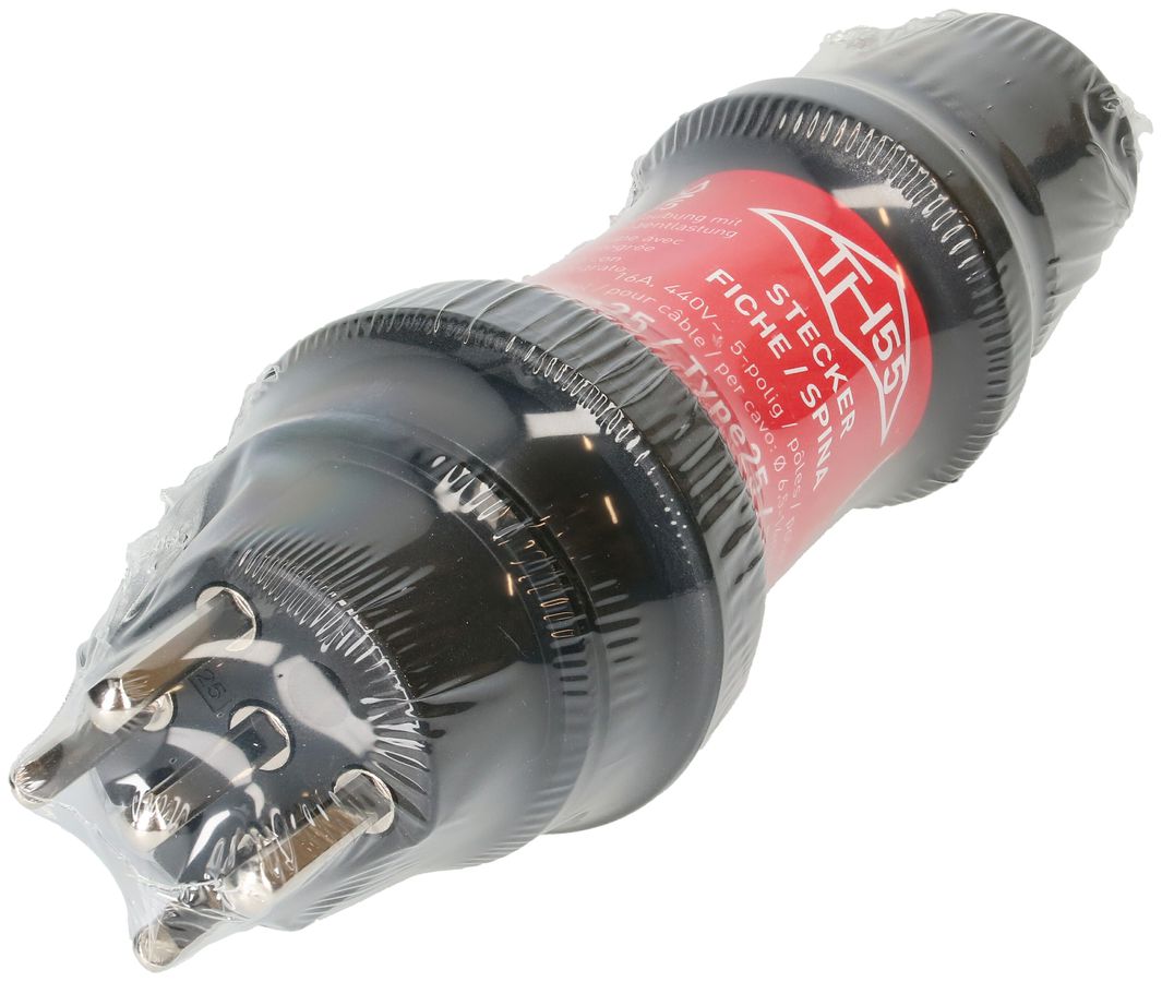 fiche type 25 IP55 noir