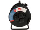 Kabelrolle 3x Typ 13 IP55 50m schwarz