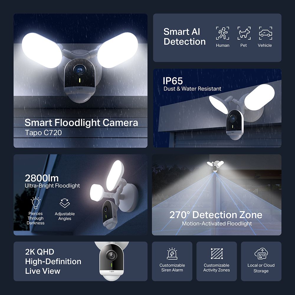 Tapo Netzwerkkamera C720