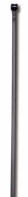 Collier de câblage+lang. acier 7.0x762mm øfaisceau 6-229mm noir
