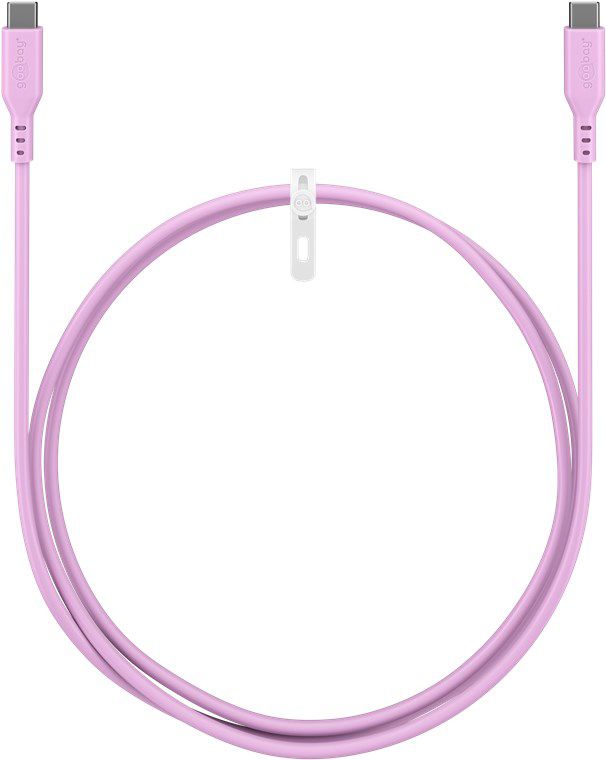 Ladekabel USB-C Silikon 1.5m pink