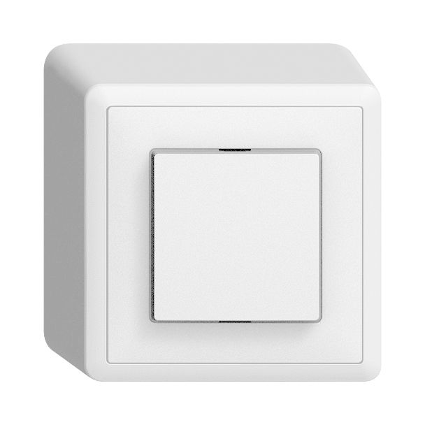 interrupteur à poussoir schéma 6 AP EdizioDue blanc