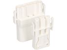 Stecker ENSTO 5-polig weiss Zugentlastung