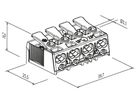 SLK3 morsetti di collegamento 4 poli 2.5mm2