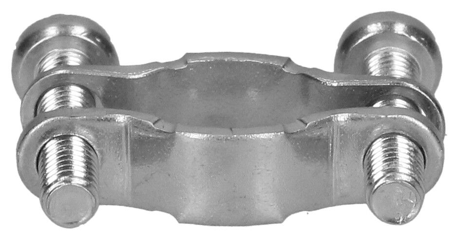 Zugentlastungsbride Stahl verzinkt 2x M2.5x12mm