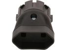 adattatore fisso Schuko - tipo 21 per Powerbanks nero