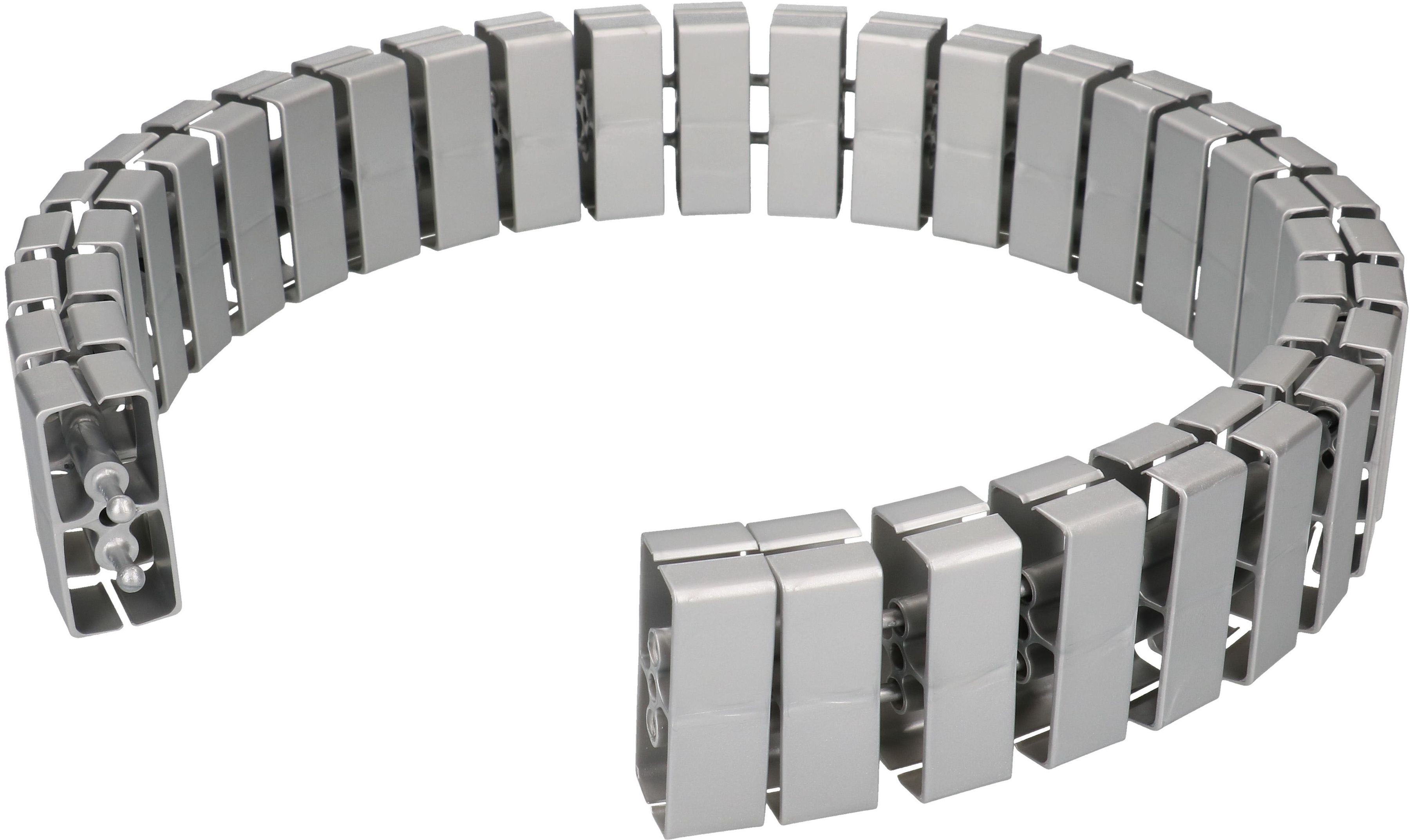 Kabelschlange Cube Silber