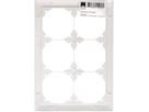 Abdeckrahmen Gr.3x2 UP EdizioDue weiss