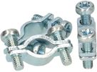 Strain-relief bracket for round cable dia 12mm