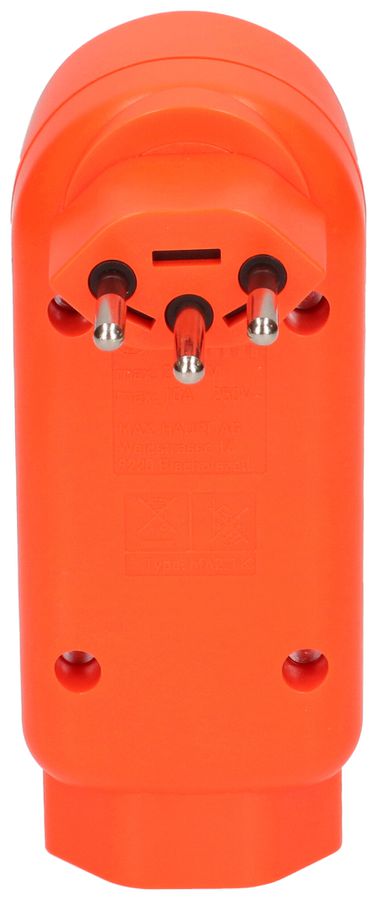 Adaptor 3x type 13 turnable fluo-orange