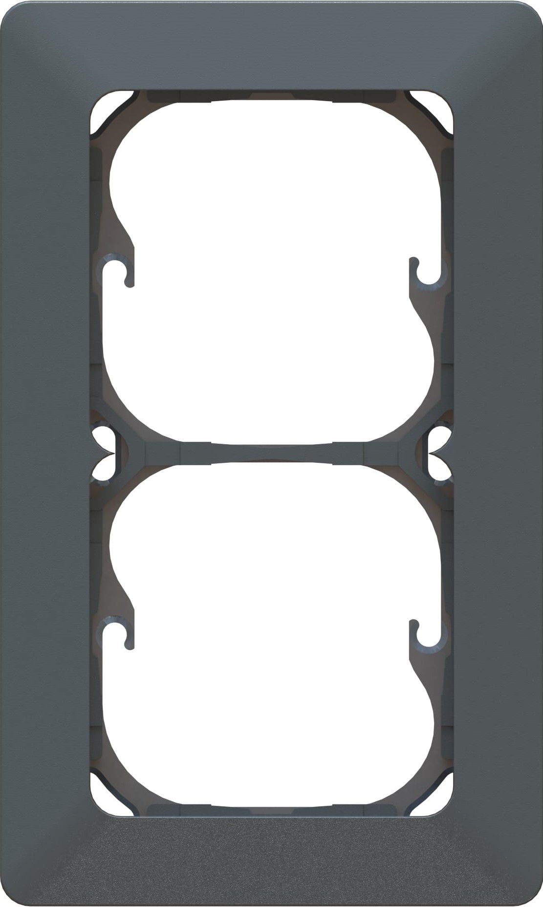 linea di testa INC 2x1 perpendicolare priamos antracite