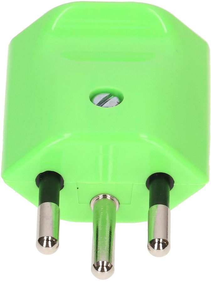 Stecker Typ 12 3-polig grün