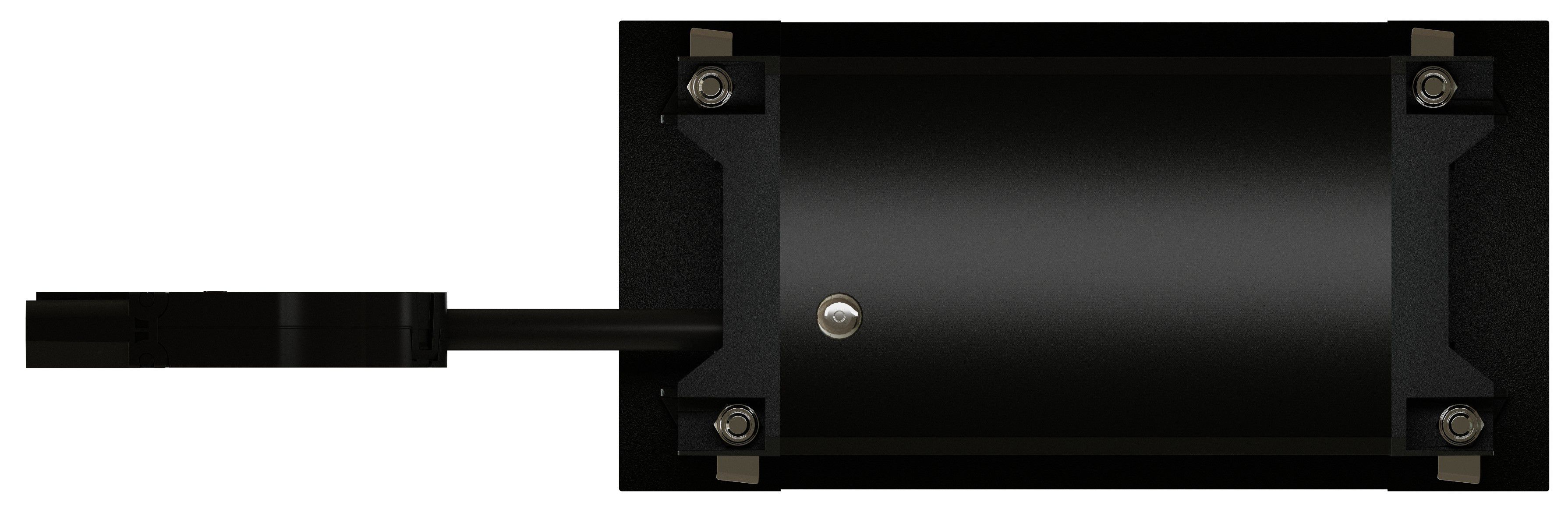 INTRO2.0 Steckdoseneinheit schwarz 1x Typ 13 1x USB-A/C