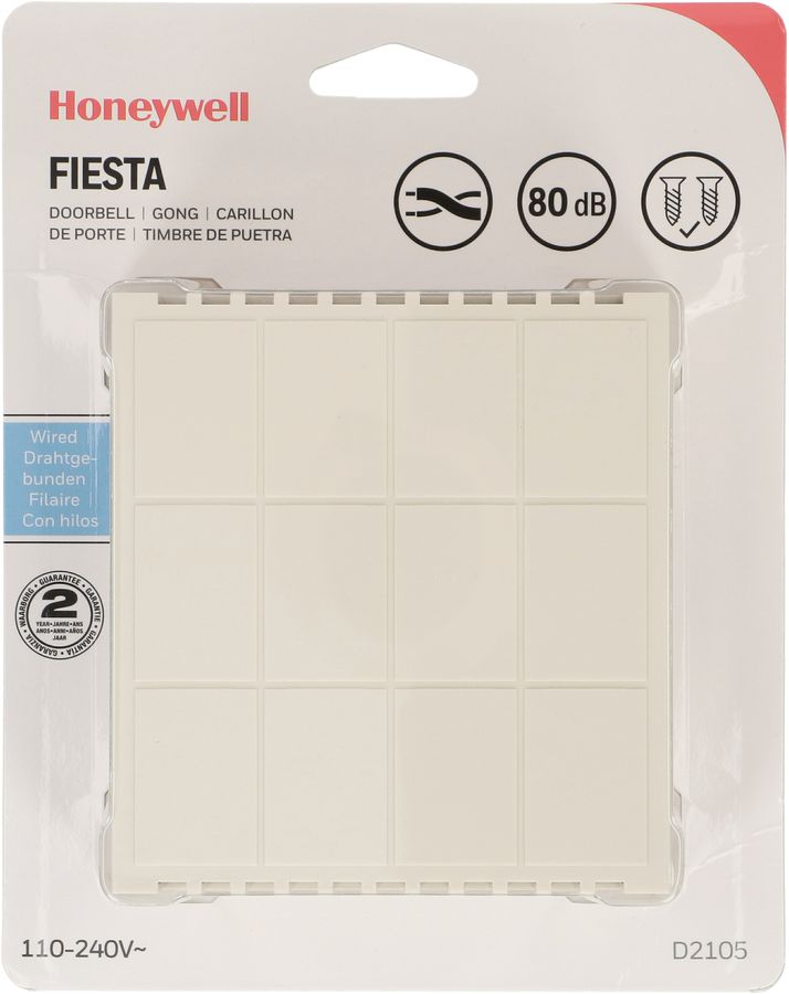 Carillon Fiesta 230V blanc
