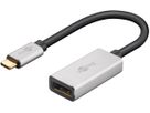 USB-C auf DisplayPort Adapter 0.15m schwarz/silber