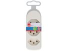 multi adaptateur ADAPT 3x type 13 blanc rotatif Green+Fair