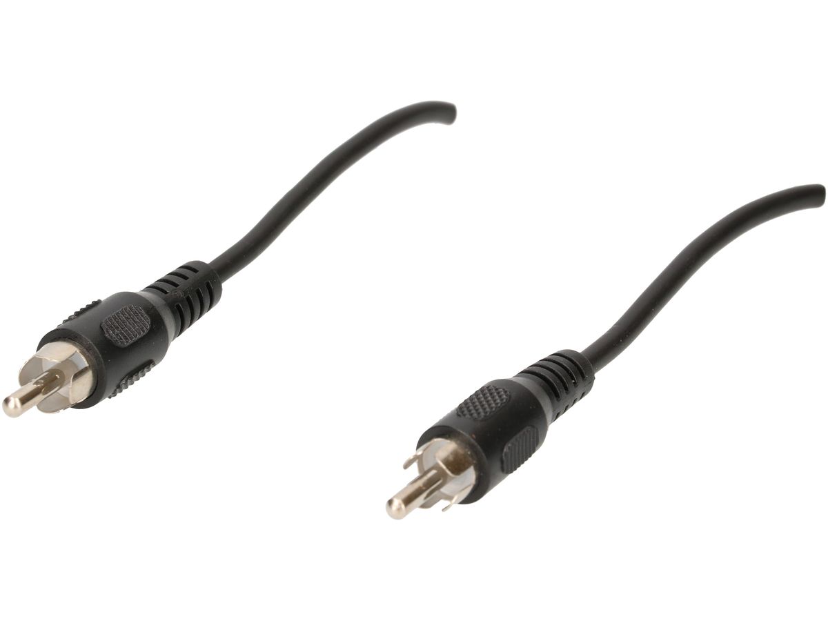 Cinch-Audio-Kabel digital AC3 1.5m schwarz