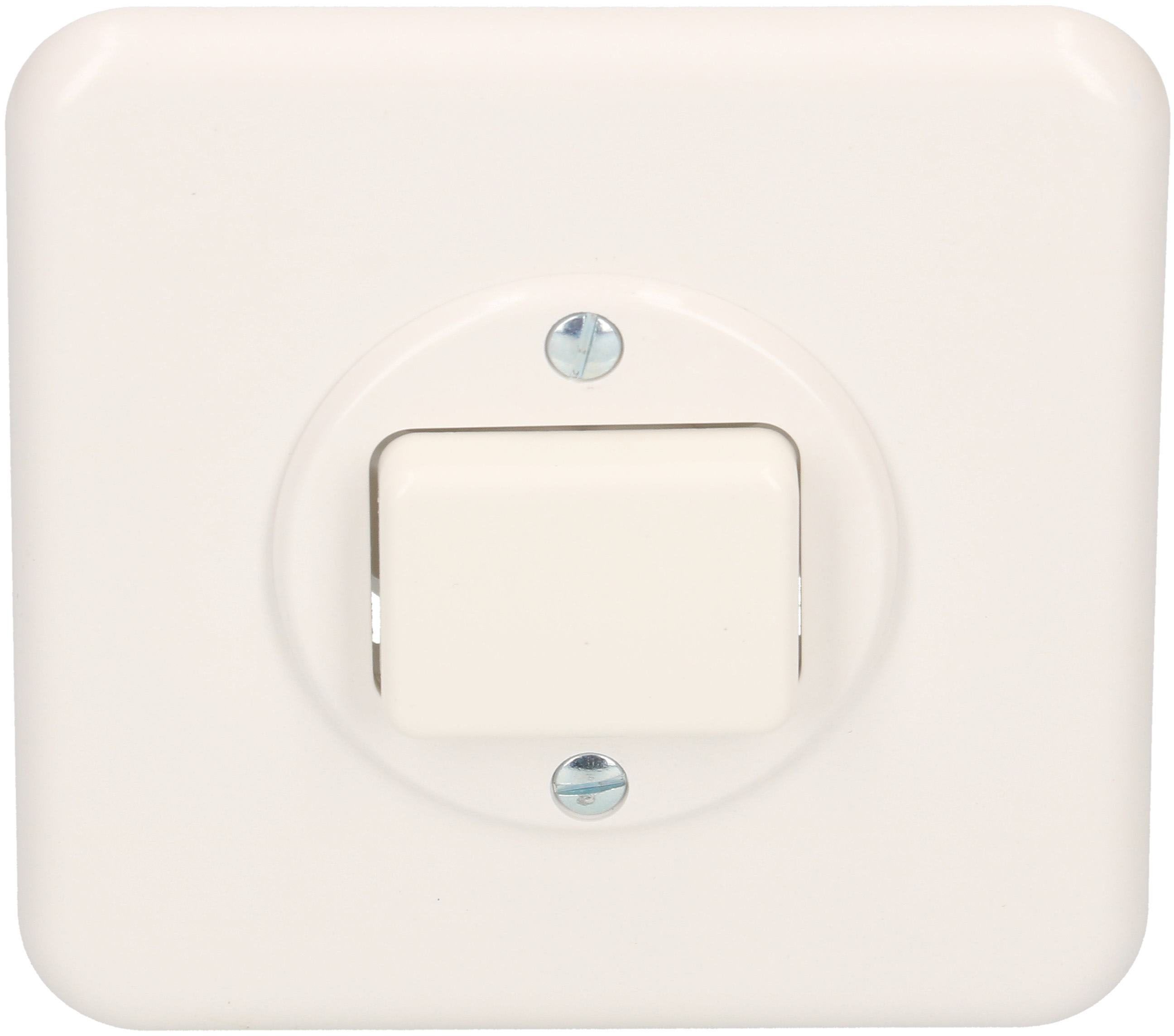interruttore schema 6 dim.1x1 INC Mica Standard bianco