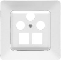 Multimedia Radio/TV/SAT/Netzwerk Frontset priamos weiss