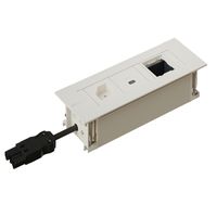 INTRO2.0 bloc multiprise blanc 1x type 13 1x USB-C 60W 1x vide