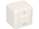 interruttore schema 6 dim.1x1 AP Mica Standard bianco