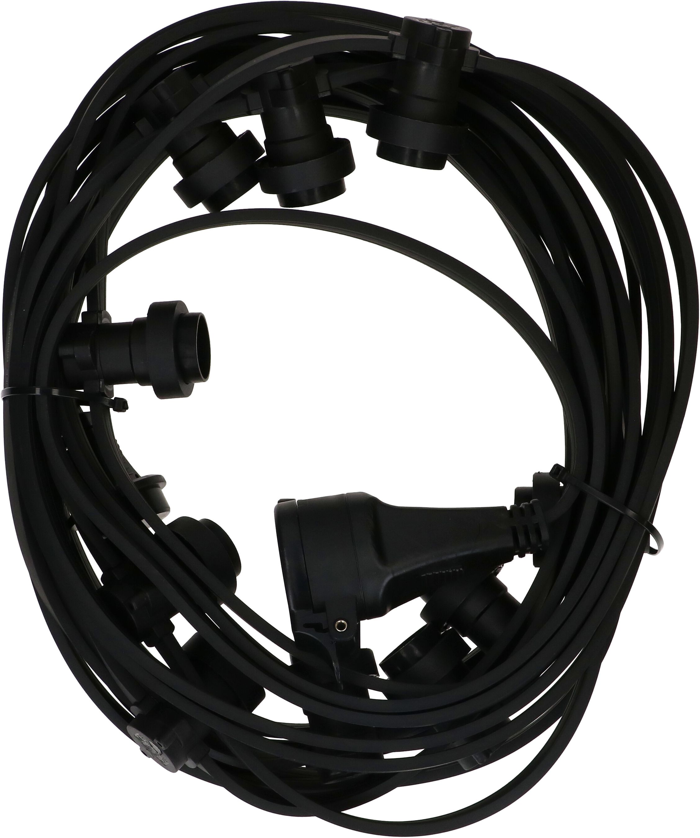 fata luci outdoor 10x E27 ILLU5X13 L=11.5m tipo 11 IP55