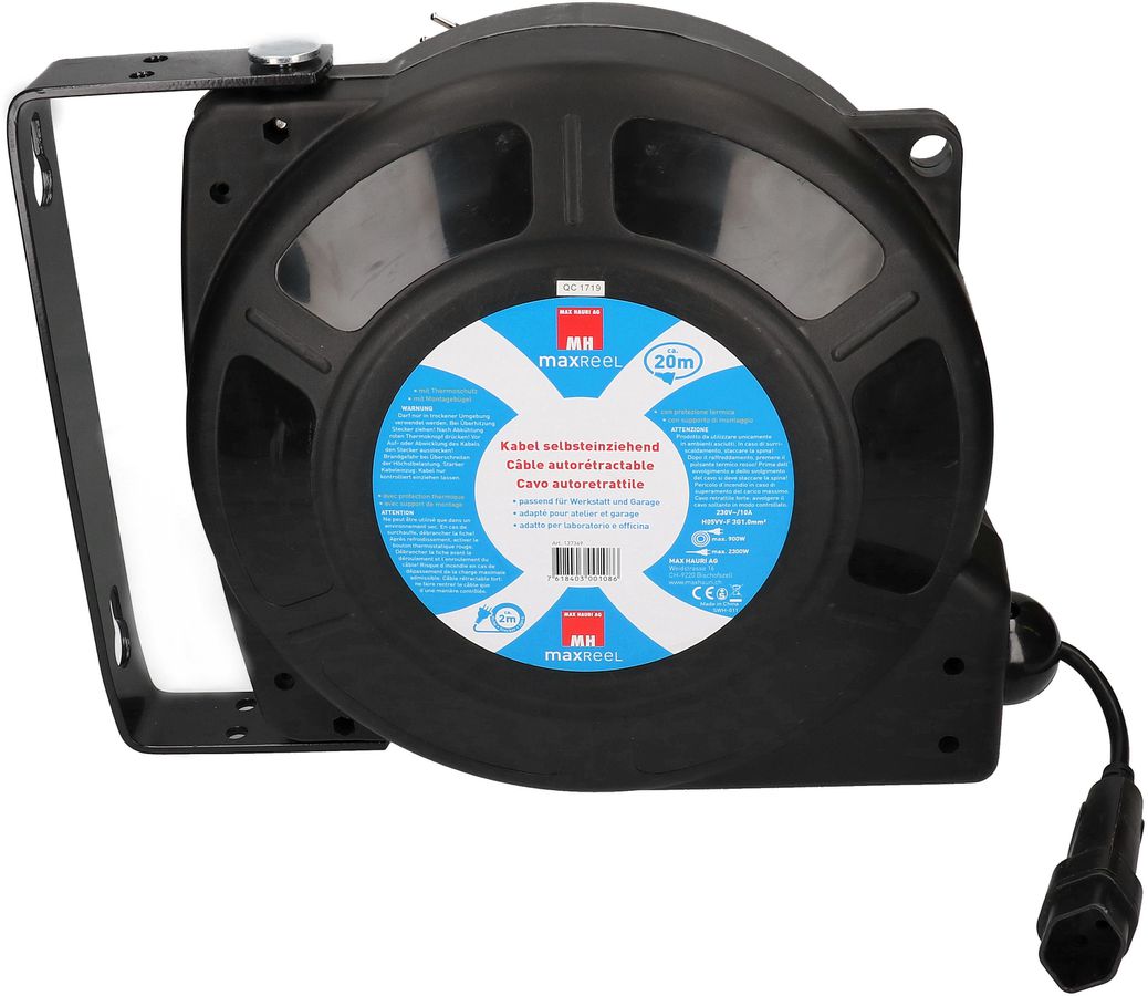 Retrac Cable reel with 1x socket type 13
