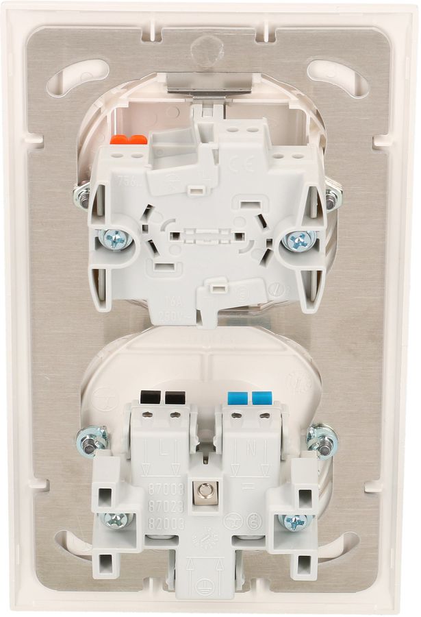 Kombination Schema 3 / Typ 13 Gr.2x1 UP EdizioDue weiss