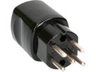 Stecker Typ 15 5-polig schwarz