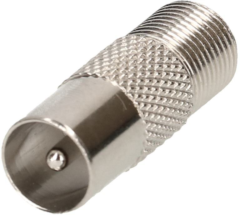 SAT-Adapter Antennenstecker IEC / F-Buchse