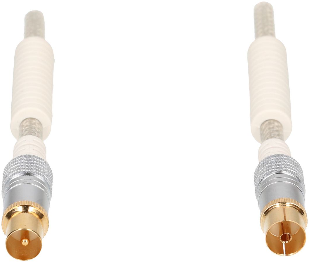 cavo di raccordo IEC 110dB 10m trasparente nucleo in ferrite