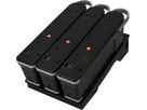 LIBERTY QIKPAC Bundle schwarz Charger Base + 3 Akkus mit USB-A +C