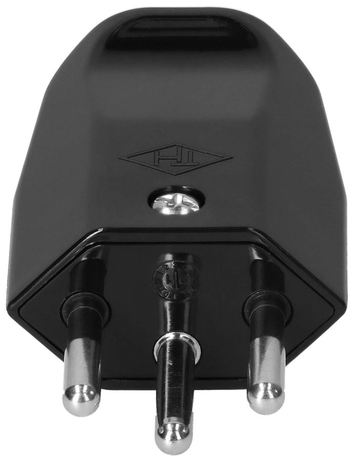 Stecker TH Typ 12 3-polig schwarz für Kabeldurchmesser 6.0-10.5mm