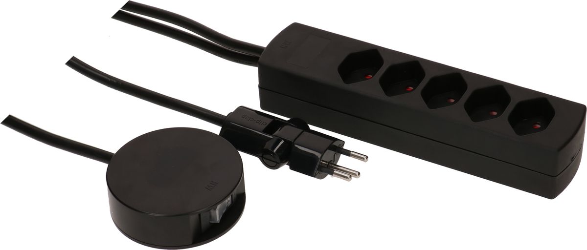 multiprise Safety Line 5x type 13 BS nr interr. ext. aimant 2m