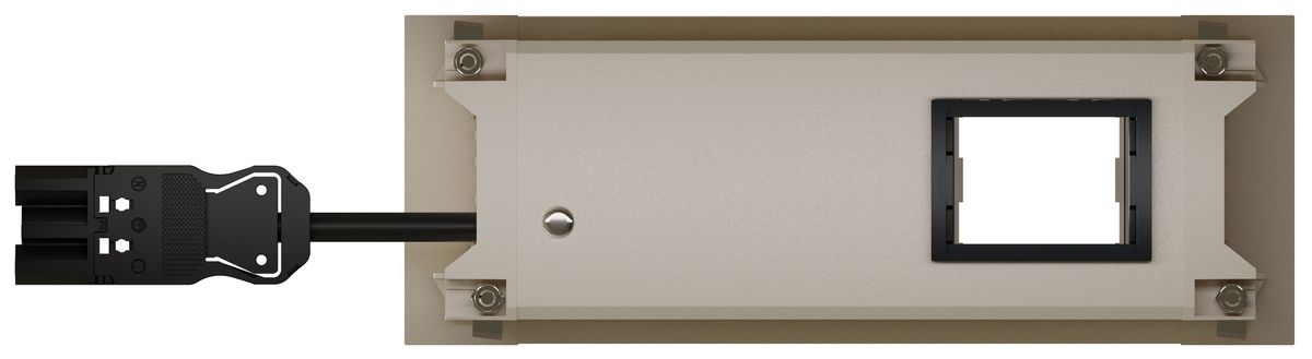 INTRO2.0 Steckdoseneinheit weiss 1x Typ 13 1x USB-A/C 1x Leer