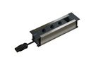 INTRO2.0 bloc multiprise anodisé 3x type 13 1x module vide