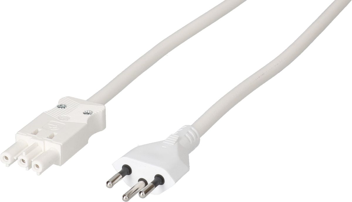 cavo di raccordo TD H05VV-F3G1.5 3m bianco tipo 12 / AC 166