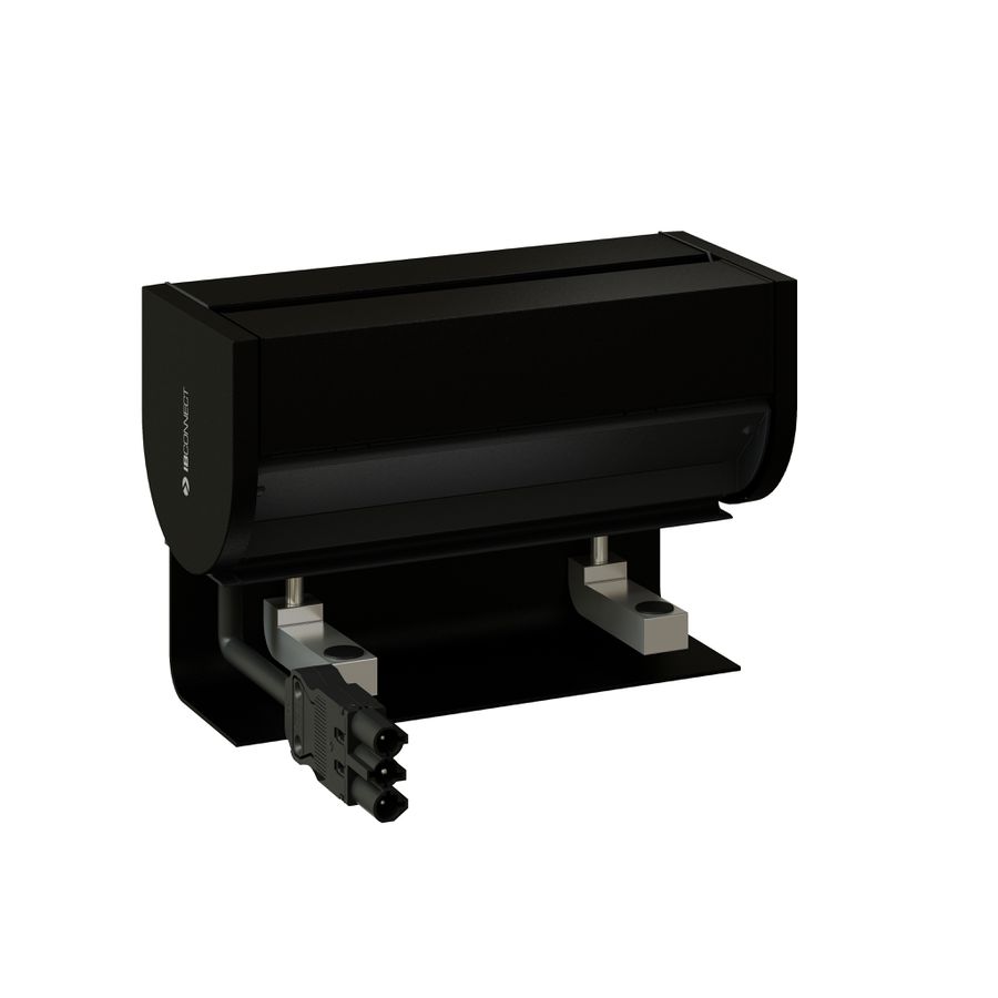 PRISMA presa multipla nero 2x tipo 13 1x USB-A/C