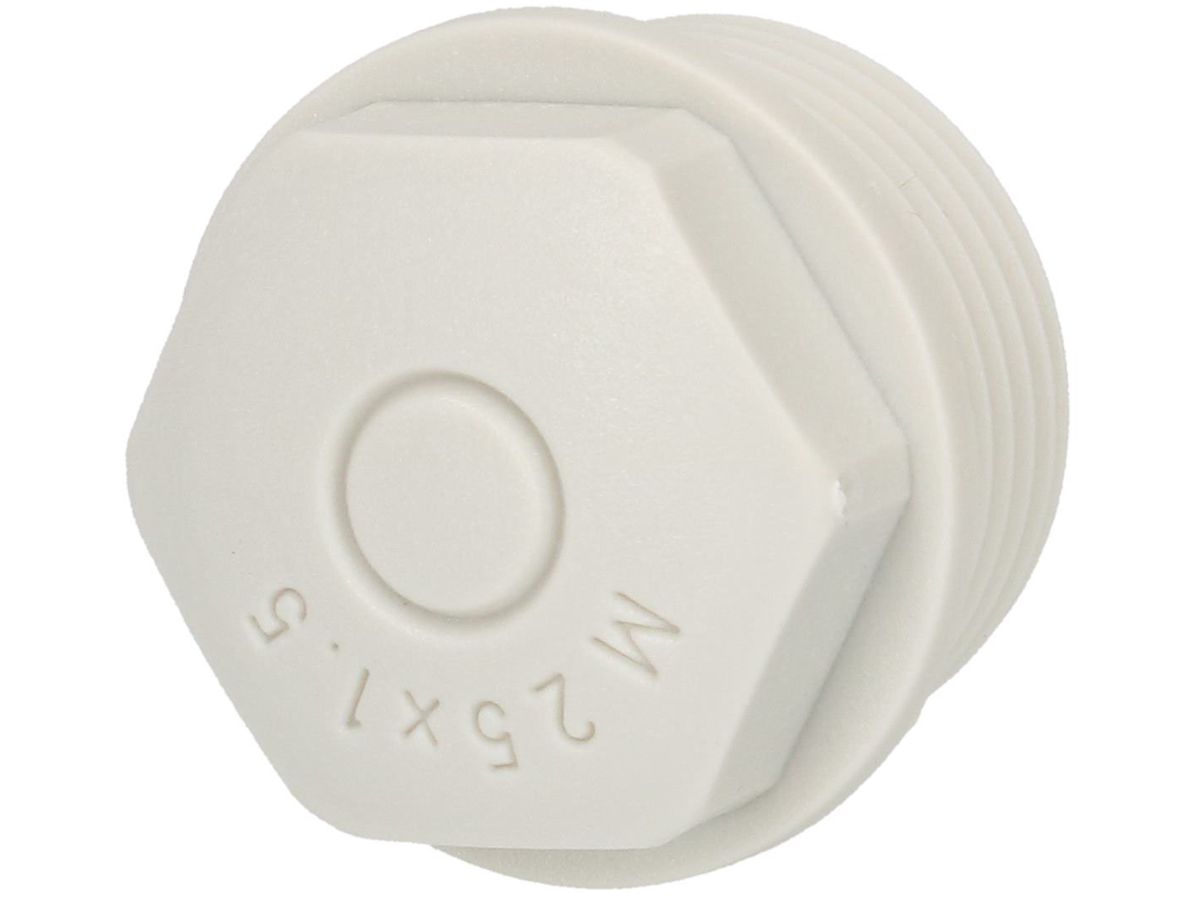 Würgenippel M25x1.50 grau
