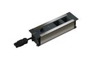 INTRO2.0 bloc multiprise anodisé 1x type 13 1x USB-C 60W 2x vide