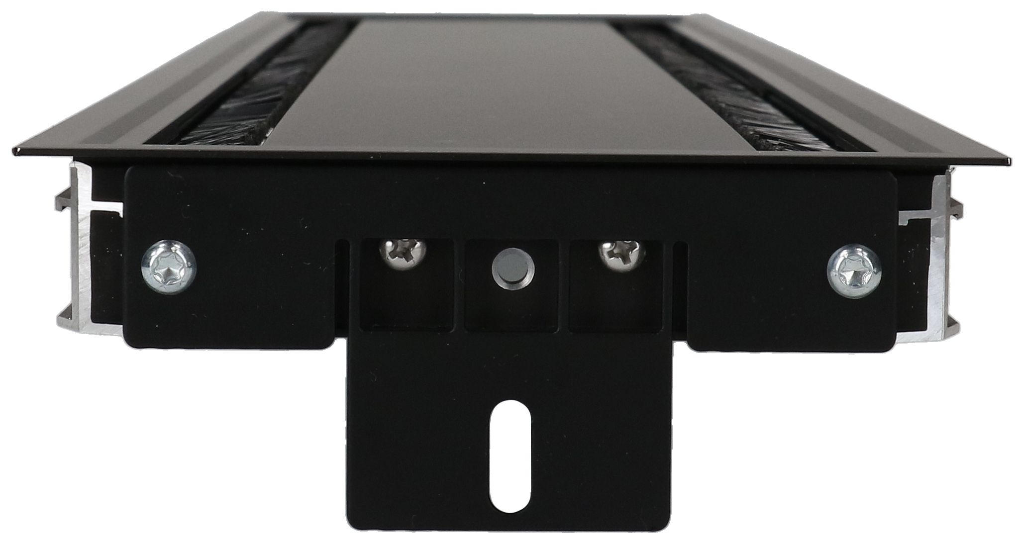 Duo plus Cover Einbaurahmen kurz schwarz inkl. Befestigung