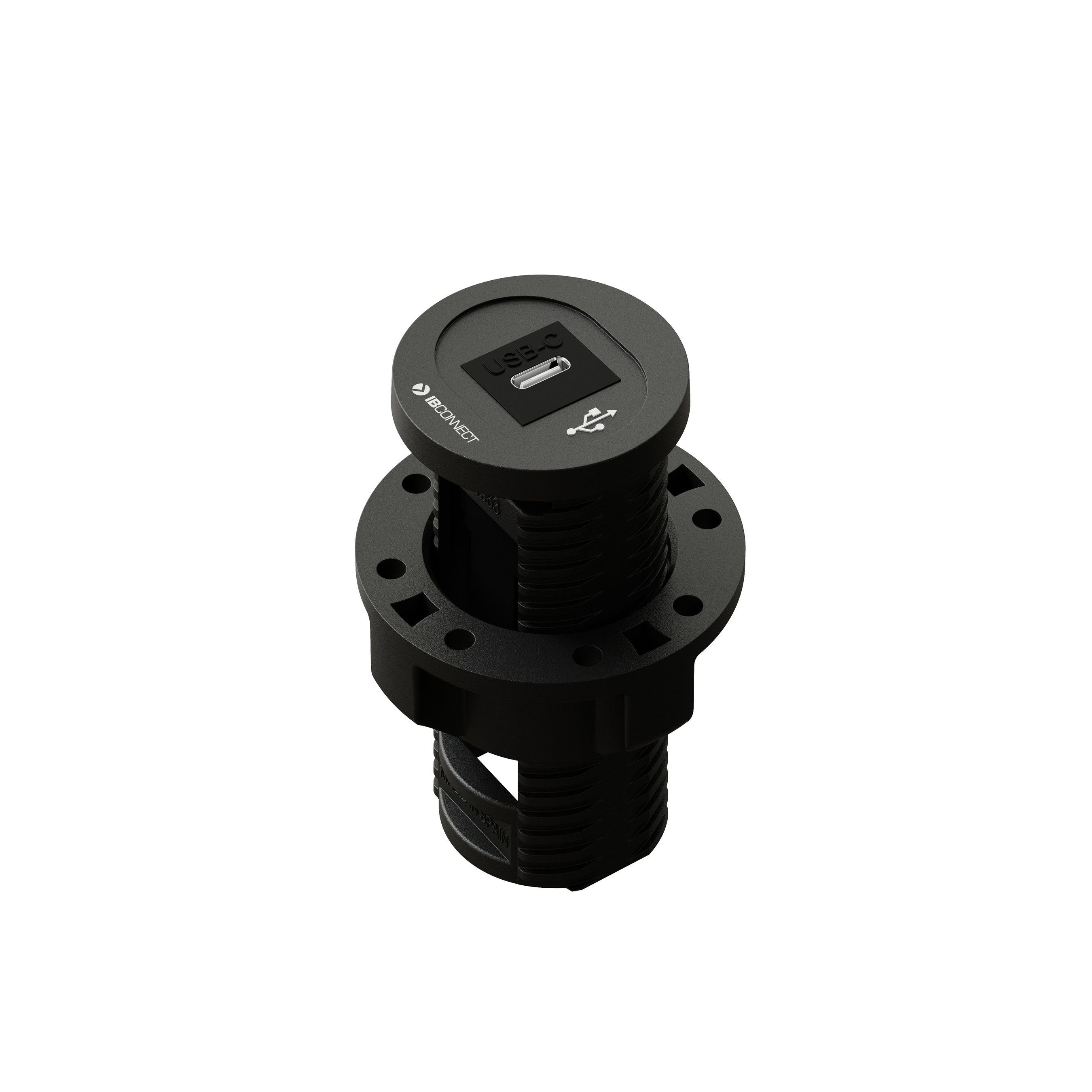 BIT bloc multiprise noir 1x USB-C Data